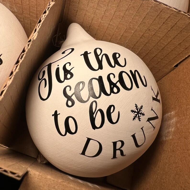 Early Christmas Sale Christmas Funny Offensive Bauble-Rude Baubles 1