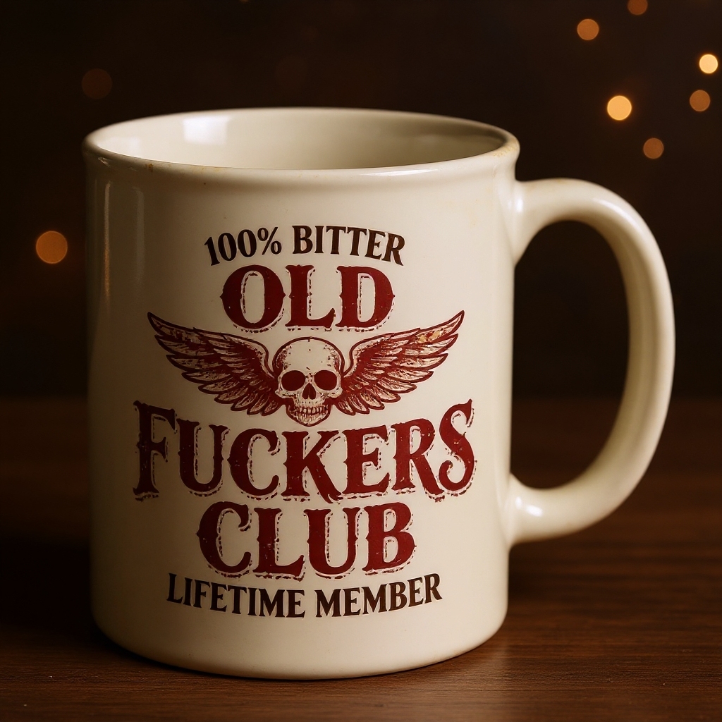 The “OLD FUCKERS CLUB” Mug