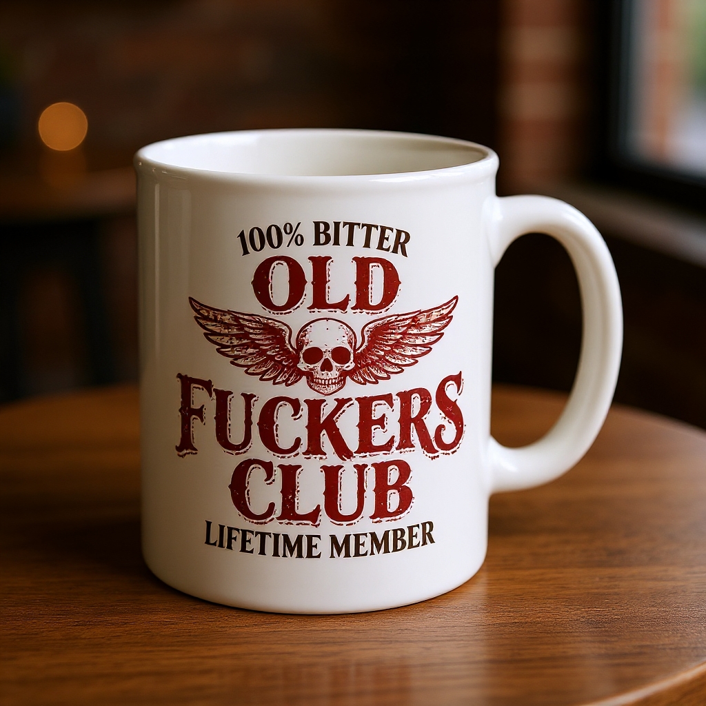 The “OLD FUCKERS CLUB” Mug