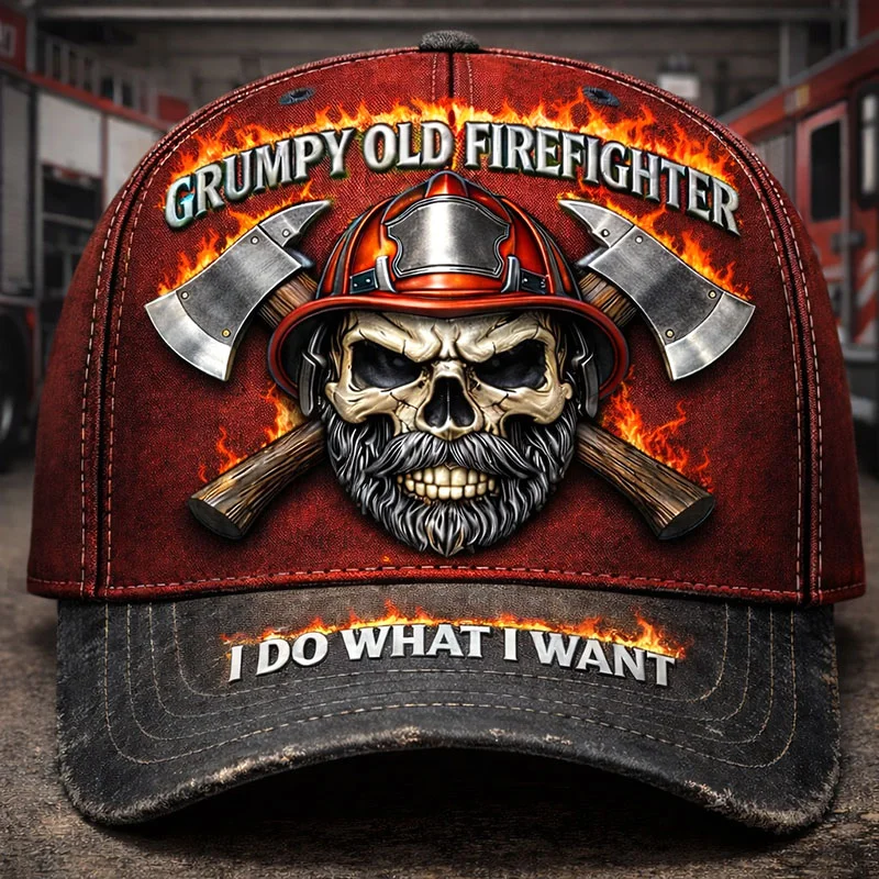 🔥🔥New Year 50% Off--“Not Angry. Just a Firefighter Who Does What He Wants.”