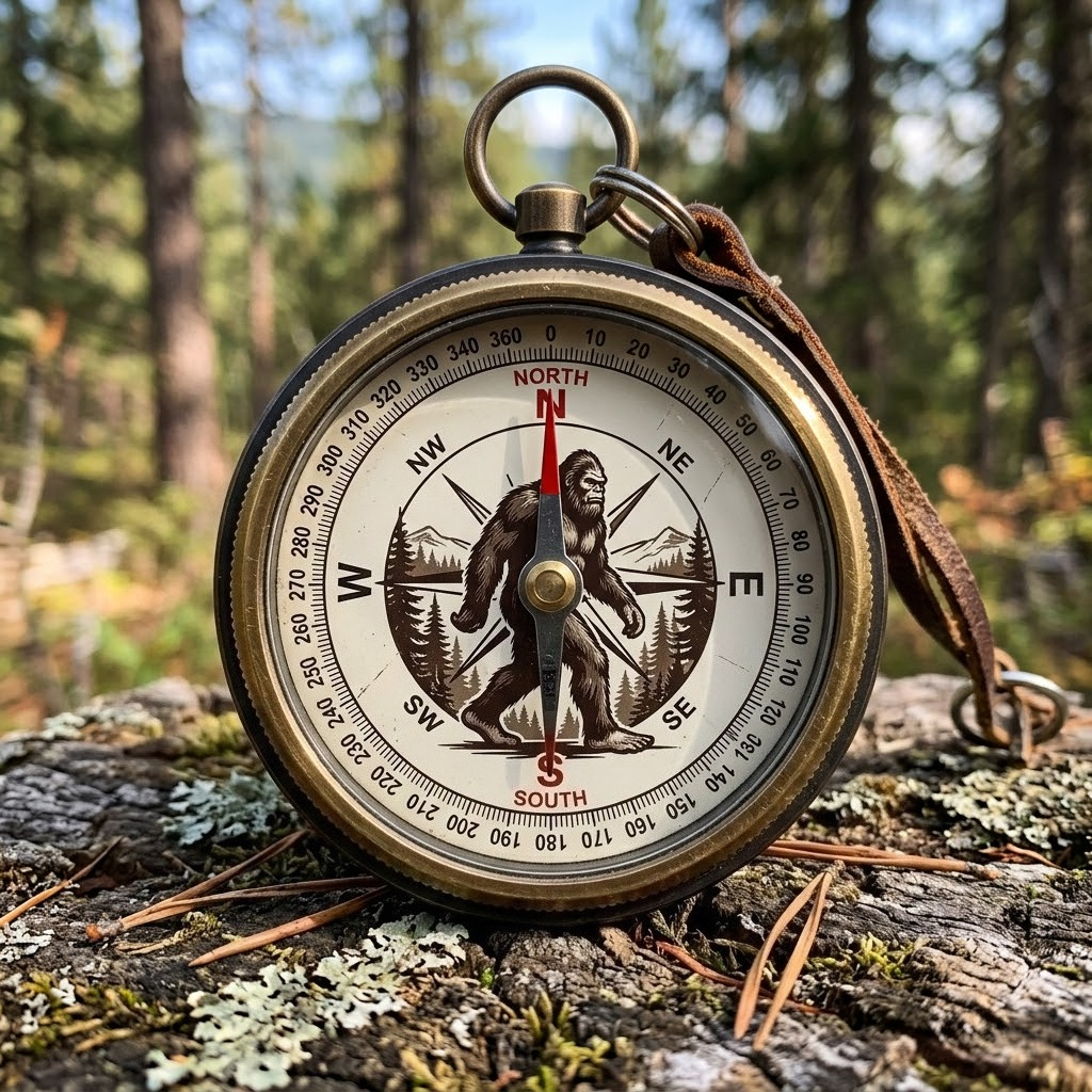 🧭🌲Bigfoot Adventure Compass