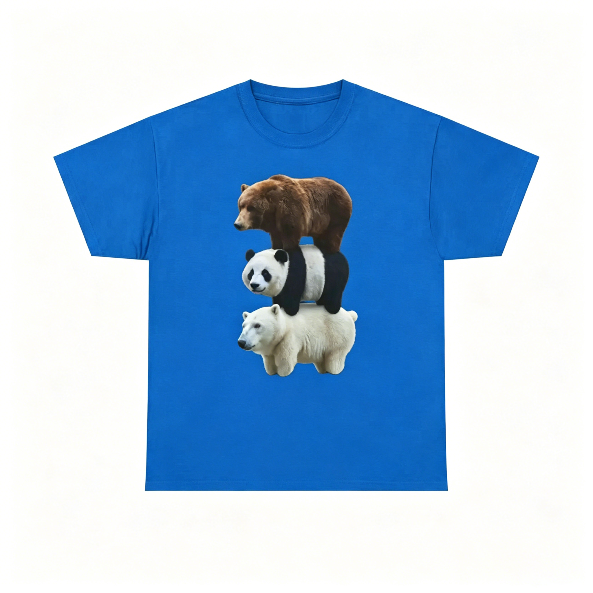 We Bears Realistic 100% Cotton Animal Shirt