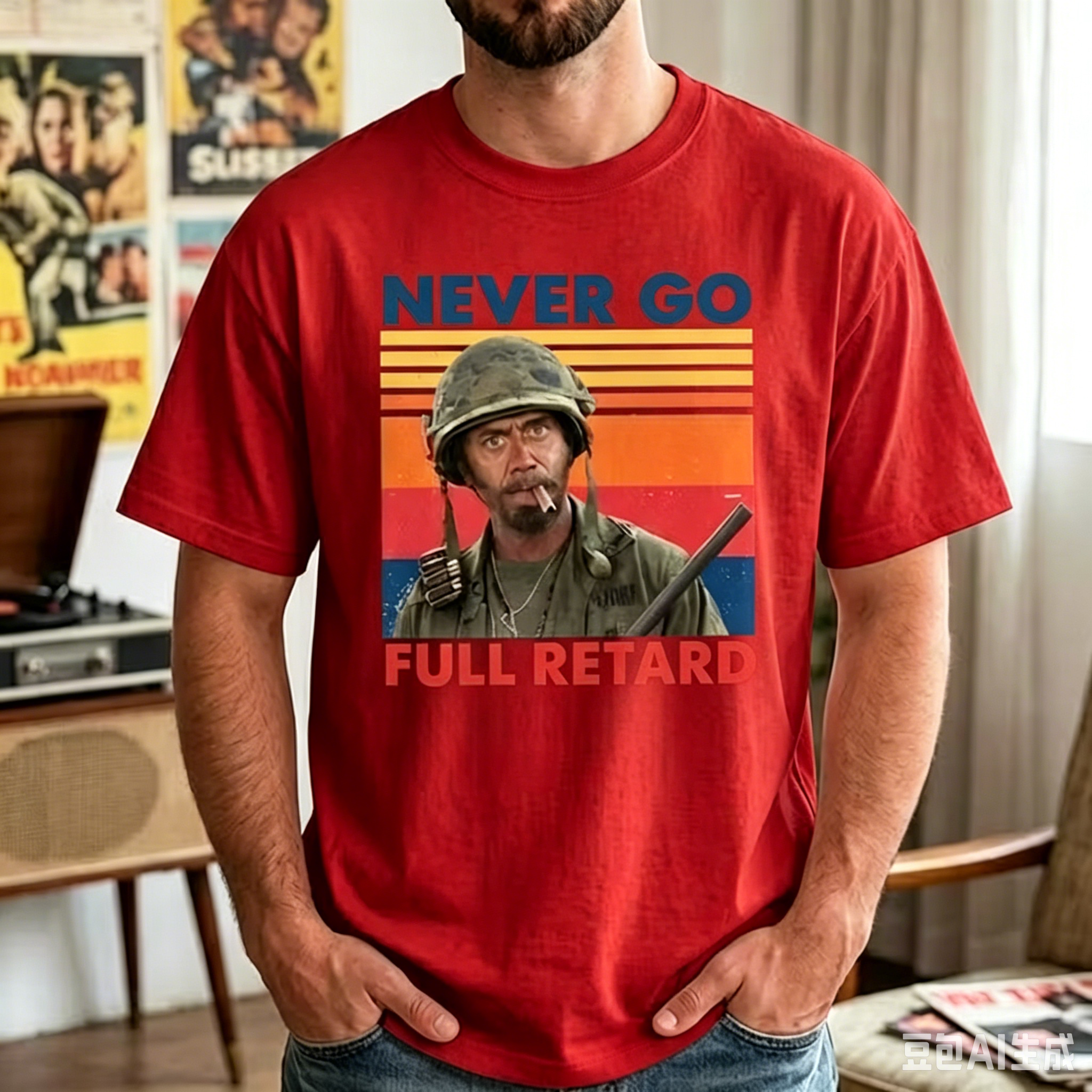 Never Go Full Retard Unisex T Shirt,Sweatshirt