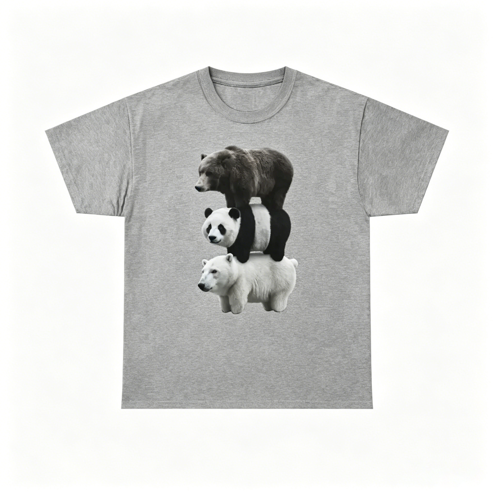 We Bears Realistic 100% Cotton Animal Shirt