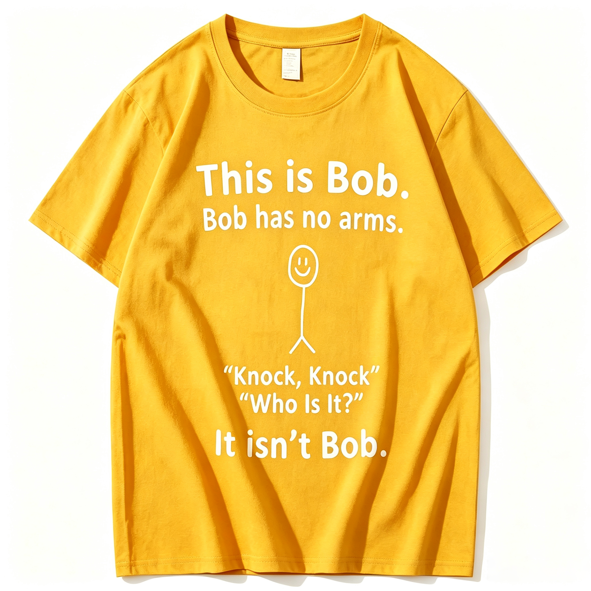 This is Bob. Bob has no arms Funny Graphic Tee, Unisex Cotton T-shirt