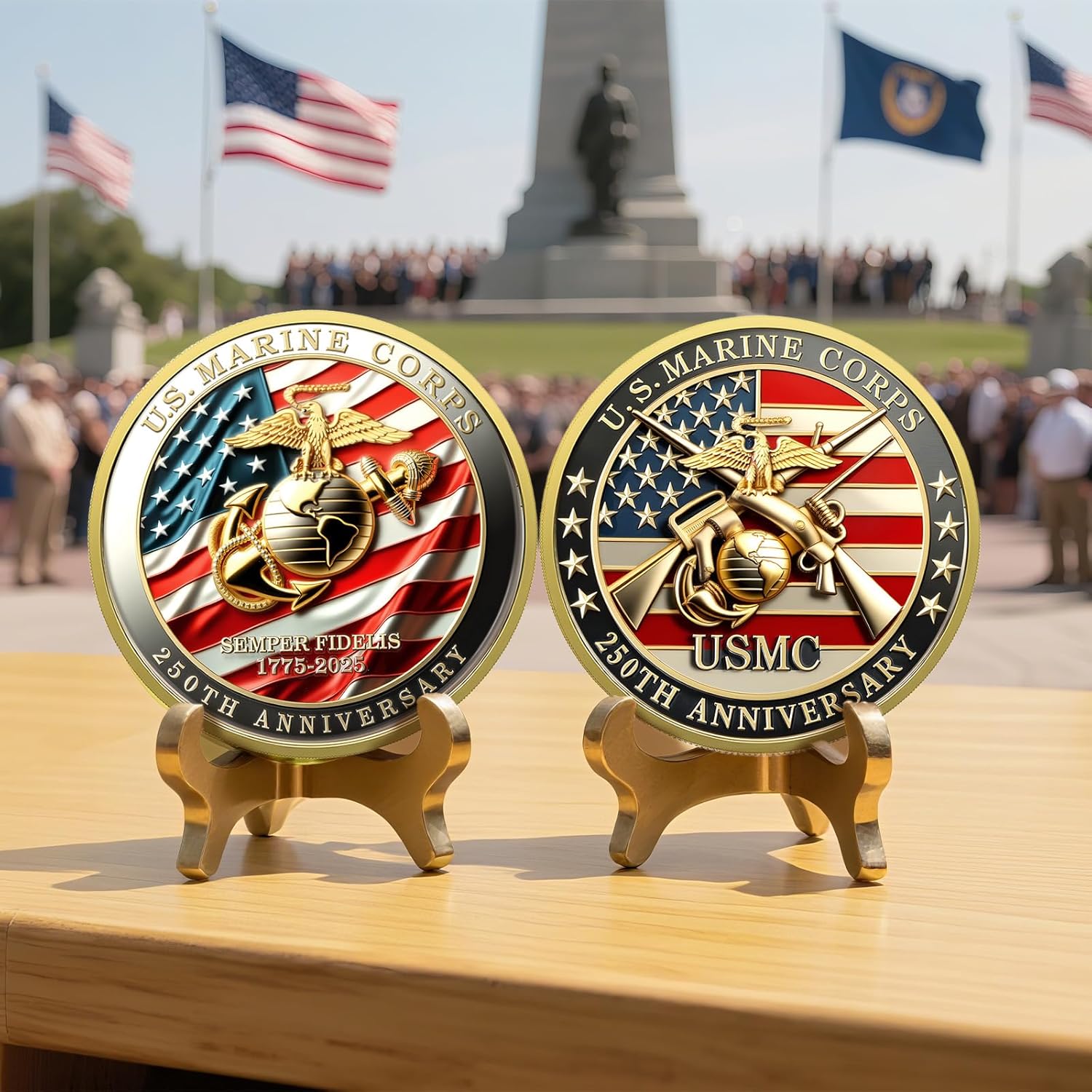 250th Anniversary U.S. Marine Corps Commemorative Coin