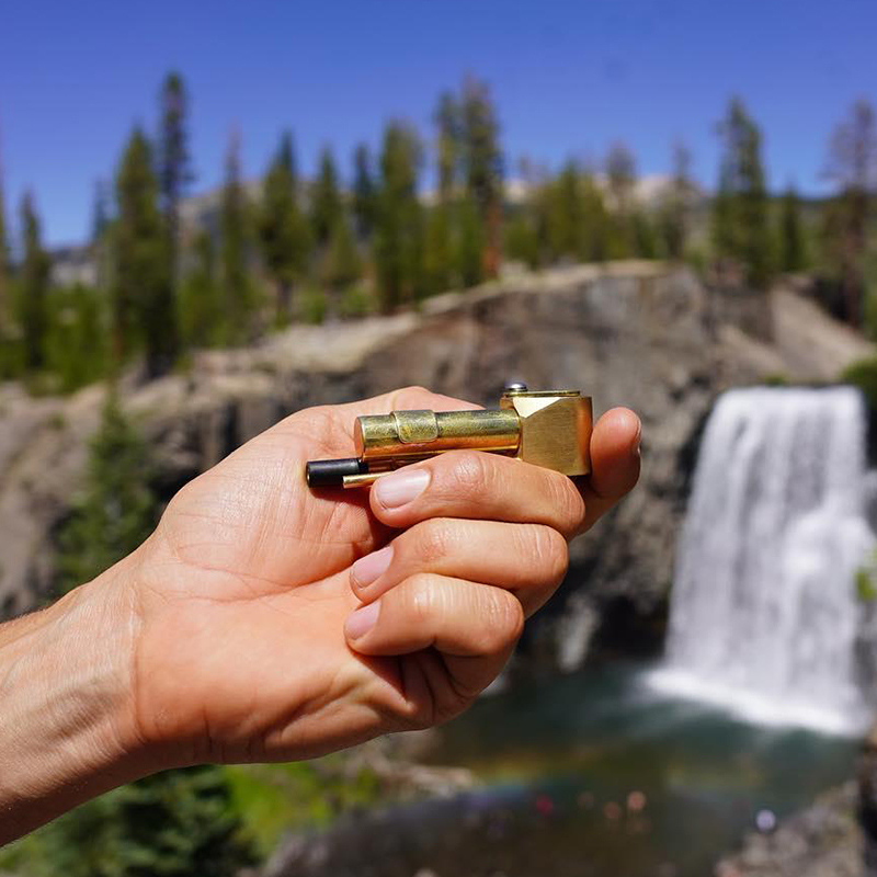 LAST DAY - 50% OFF - Original Brass Portable Proto Tool All-in-One w/Poker and Storage Tube