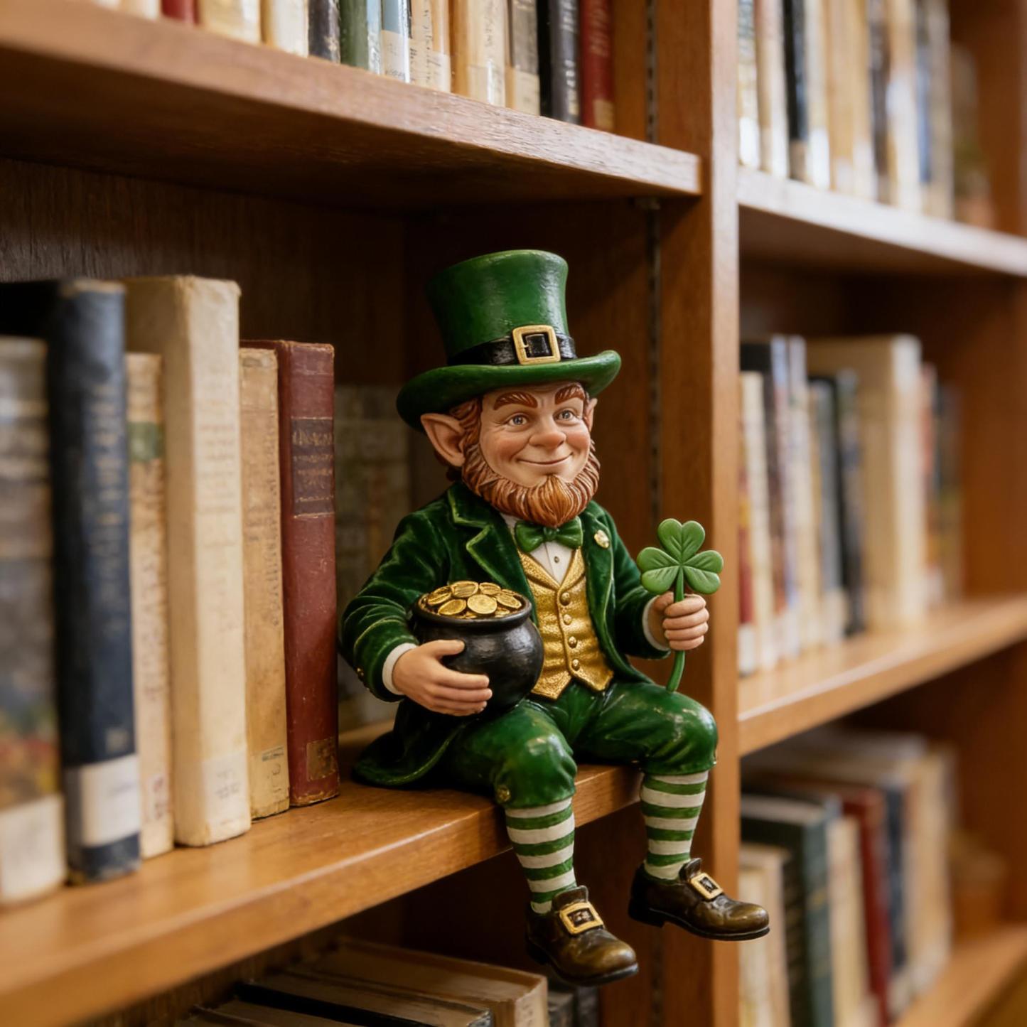 🍀St. Patrick’s Day Leprechaun Decorative Figurine