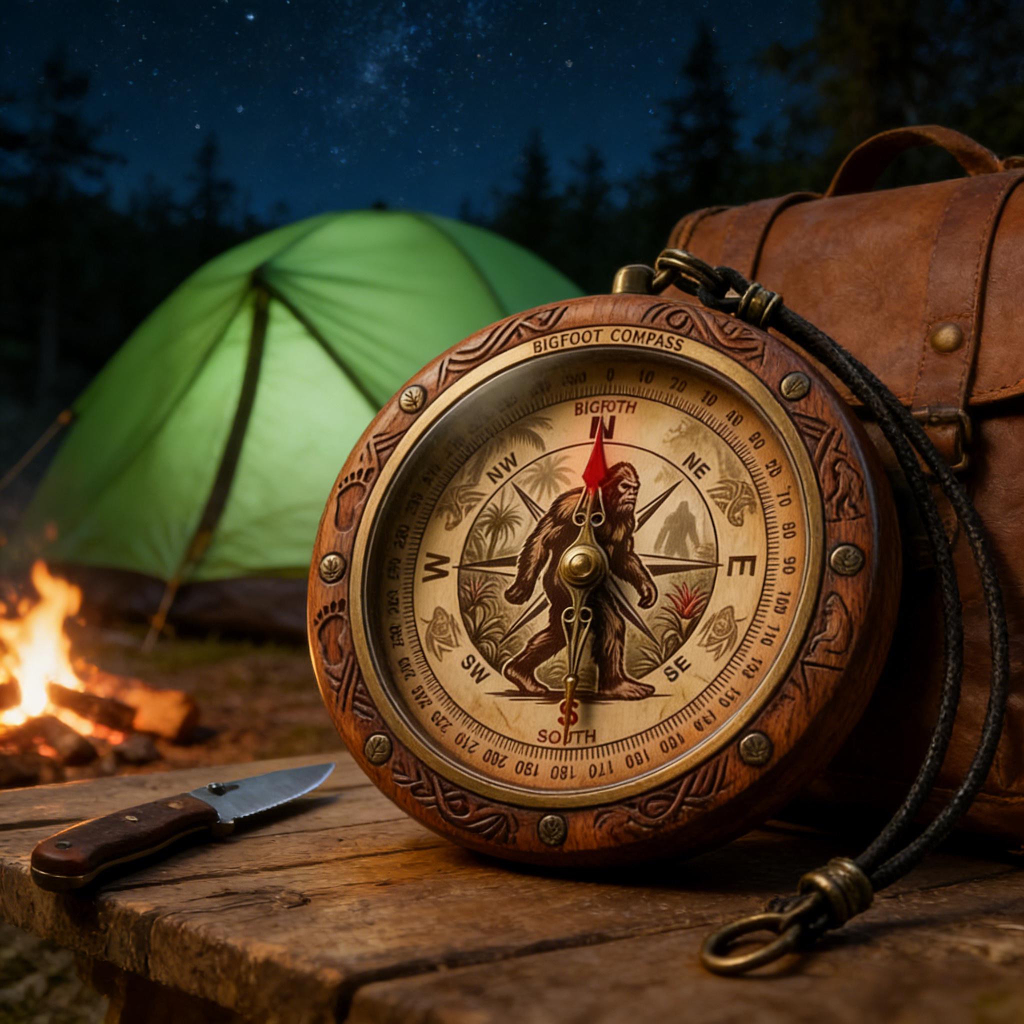 🧭🌲Bigfoot Adventure Compass