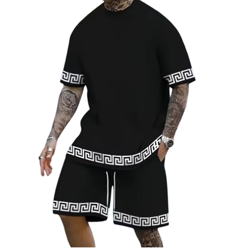🌿 LIMITED-TIME 50% OFF! ✨ Short Sleeve & Shorts Set – Breathable, Oversized ✨