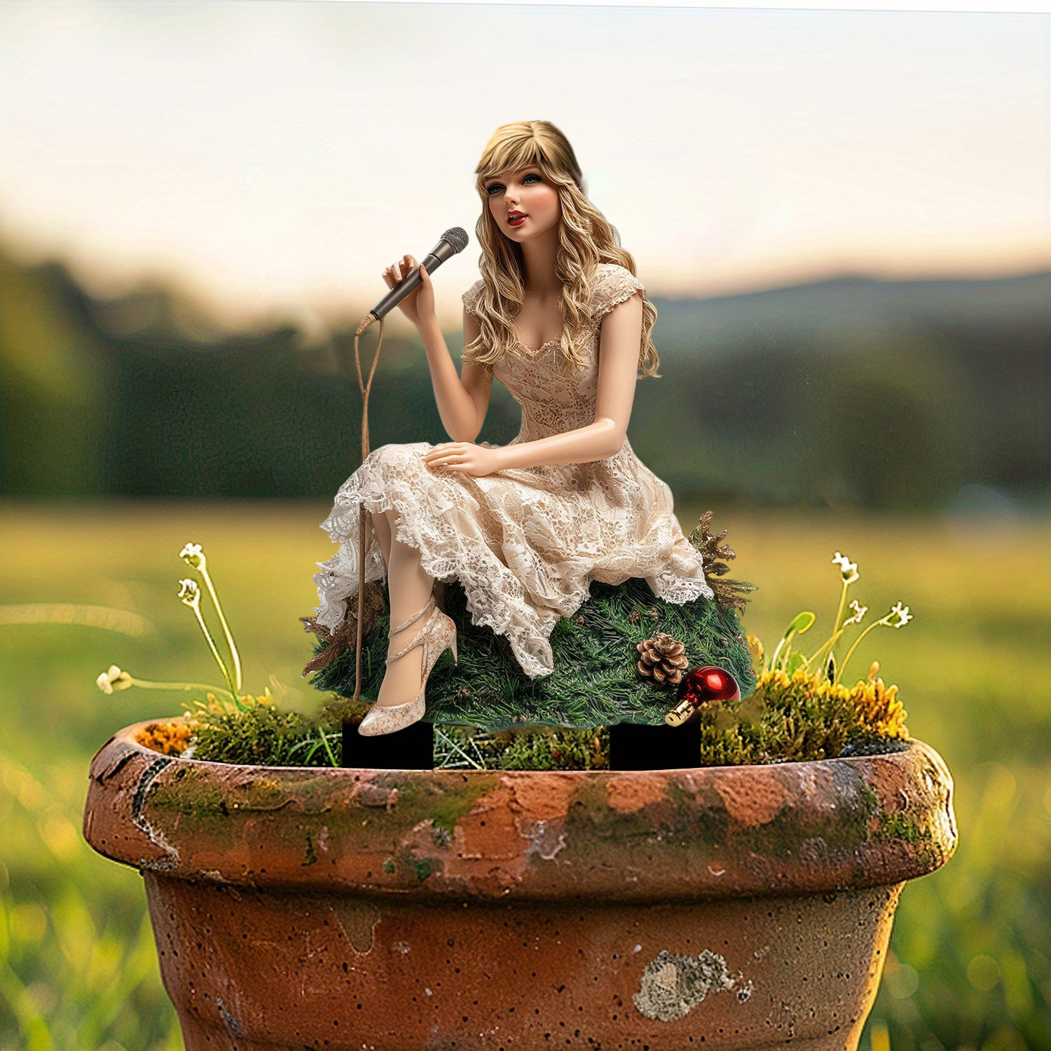 Last Day Promotion 49% OFF-The Eras Tour Flower Pot Decoration