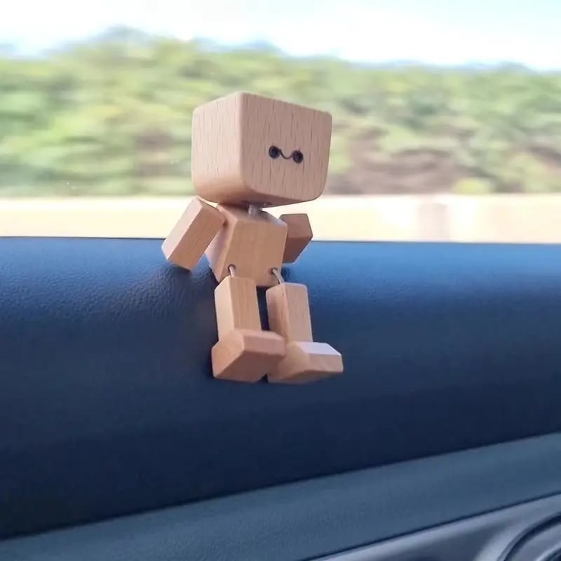 😆✨Wobbly Leg Wooden Man