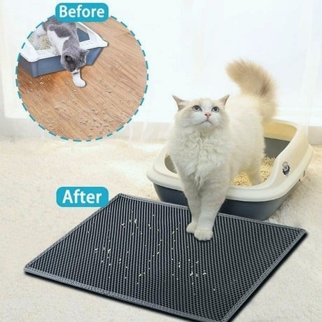 (🔥HOT SALE NOW-49% OFF) Non-Slip Cat Litter Mat