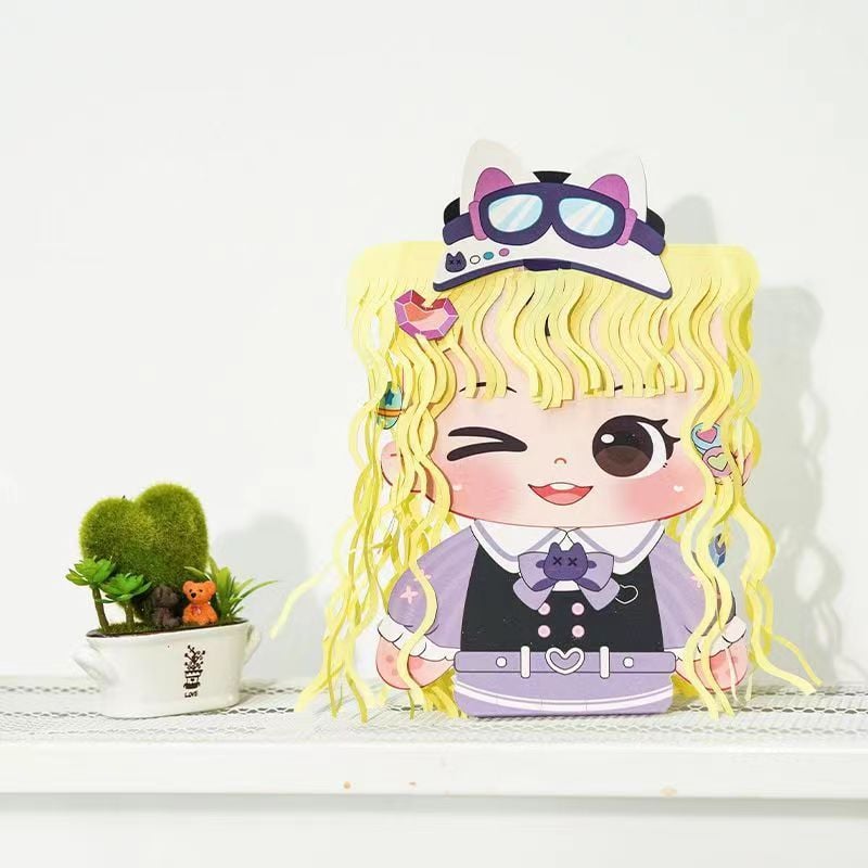 🎀Hair Designer Paper Kit For Girls