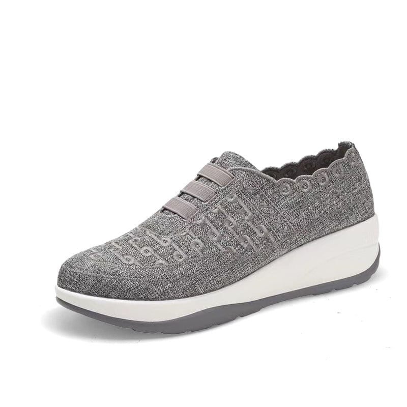 Women Orthopedic Shoes Comfy Elastic Mesh Round Toe Slip On