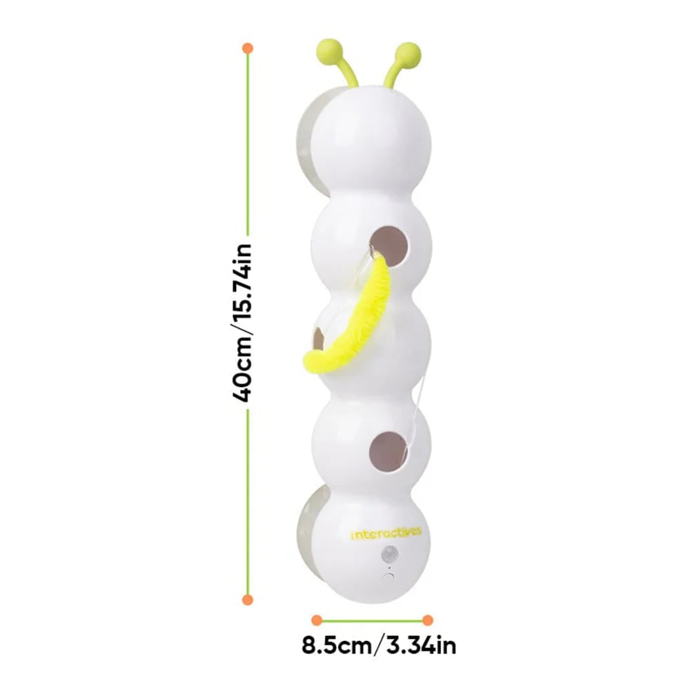 Interactive Electric Caterpillar Cat Toy