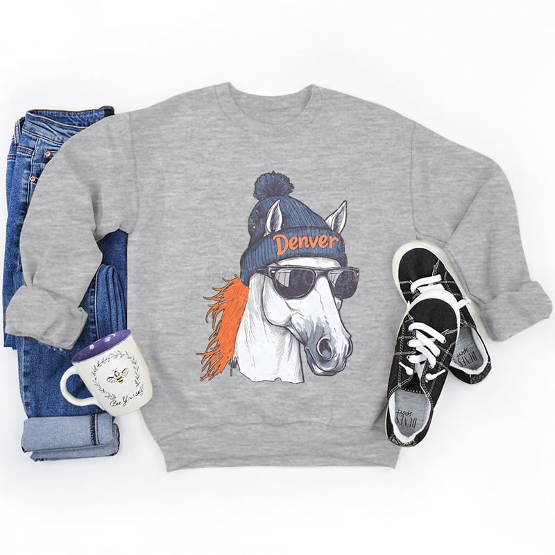 🔥Spirit Animal Football Graphic Sweatshirts - City Animal Sports Pullover