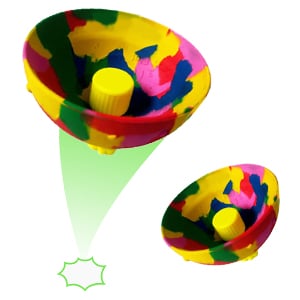 🌟New Camouflage Bouncing Bowl - Children's Stress Relief Toy🧒