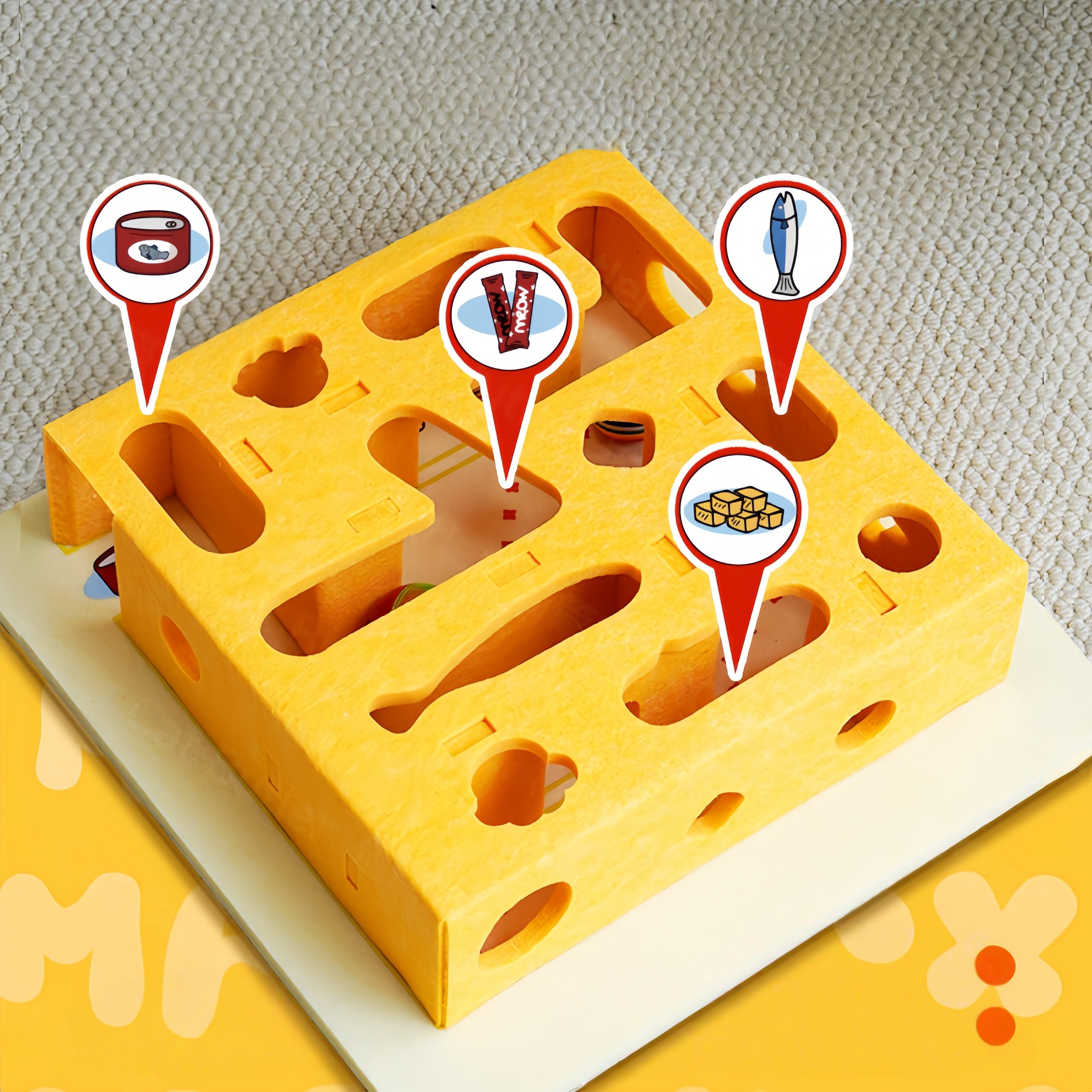 Cat Intelligence Maze Box