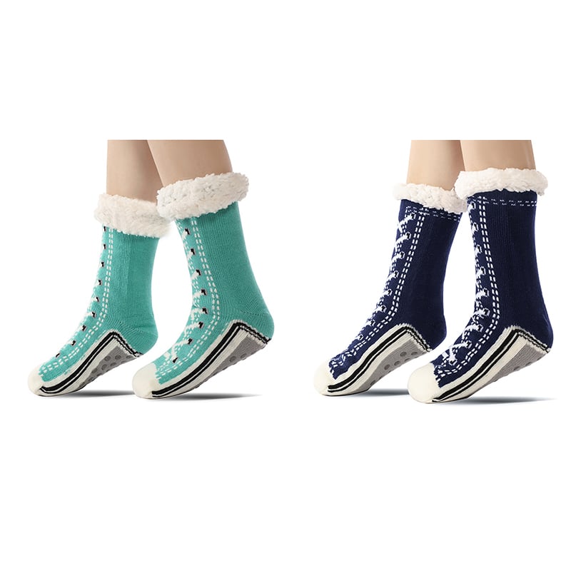 Ultra-thick Cashmere Slipper Home Socks