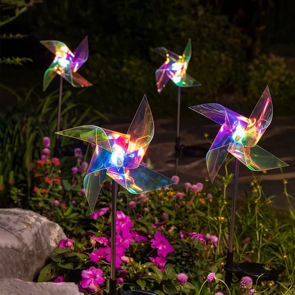 🏡Garden Solar Windmill Light-👍buy 2 get 1 free