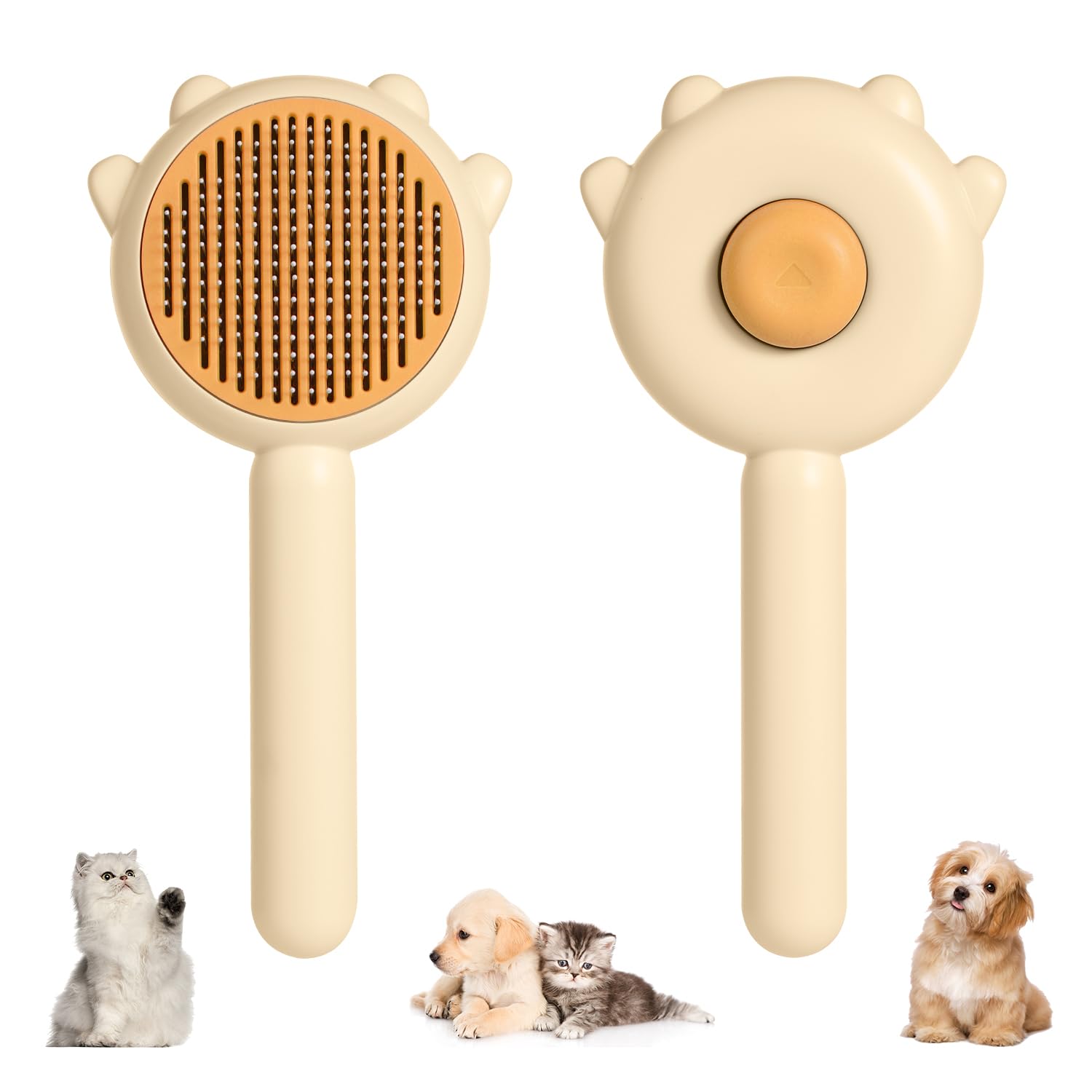 😸Knot-removing and floating hair comb for cats and dogs