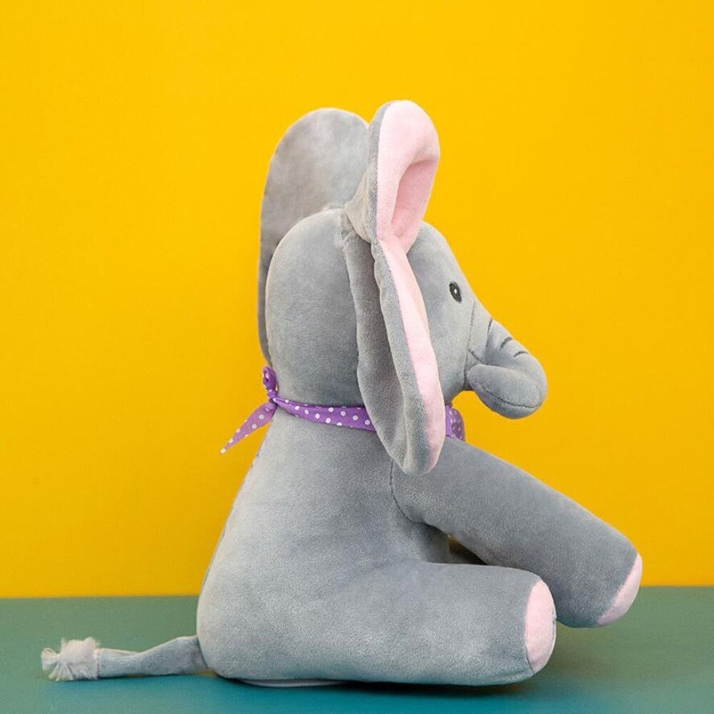 🎅Early Christmas Sale -49% OFF🎁Peek-a-Boo Elephant Animated Plush Toy 👀🐘