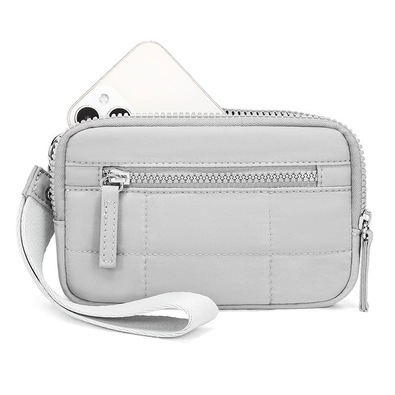 🔥Last Day $10.99 | Puffer Wristlet Wallet Fits Phone💜