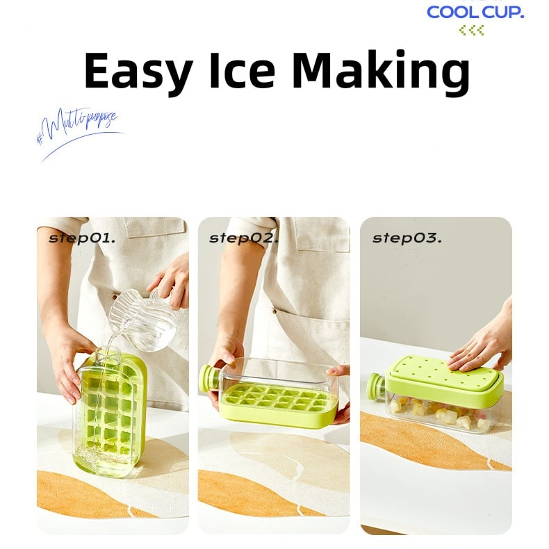 🧊Creative Ice Cube Maker with Portable Kettle – Cool Your Life!