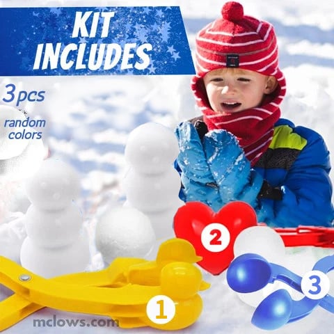 🎁SALE 49% OFF🎁Endless Fun Snowball Kit