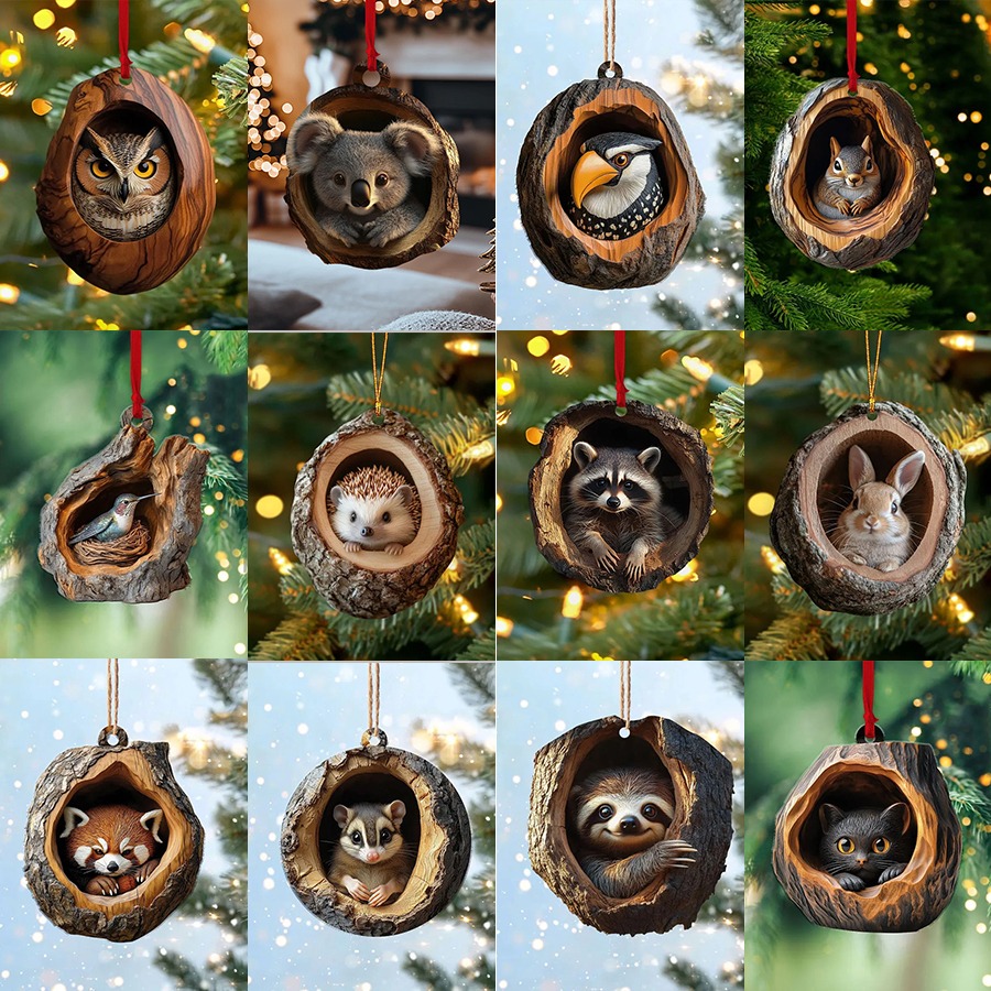 🎄Christmas Sale 49% OFF - Handmade Forest Animal Decoration