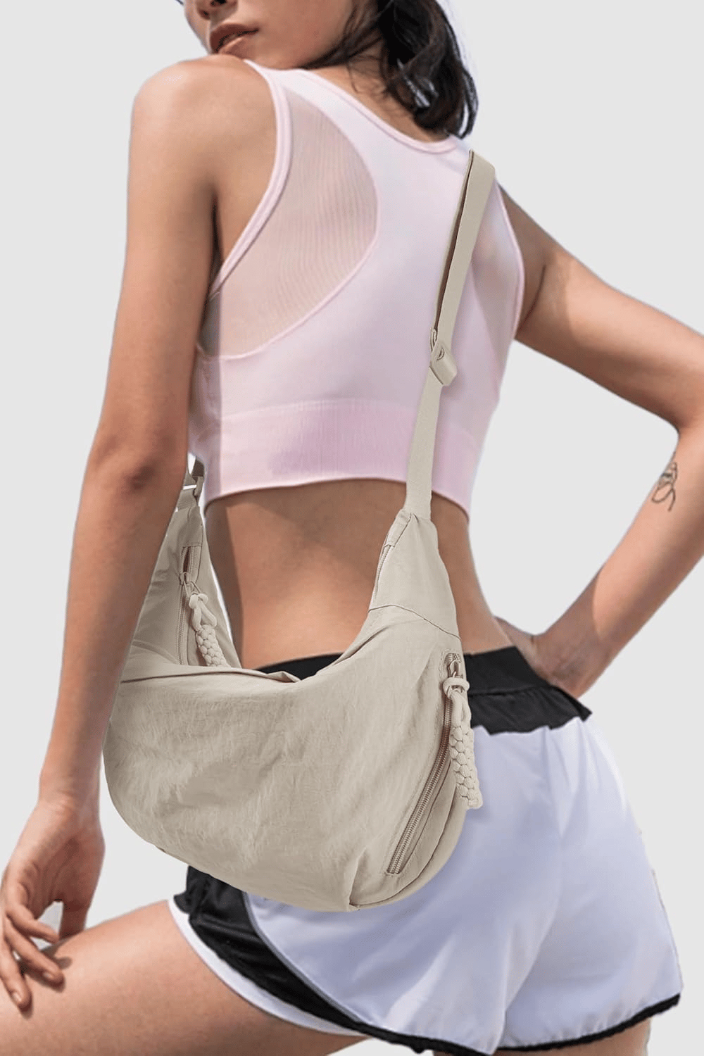 Easter Special Sale-49% OFF🎁Women's Fashion Plain Color Nylon Crossbody Bag