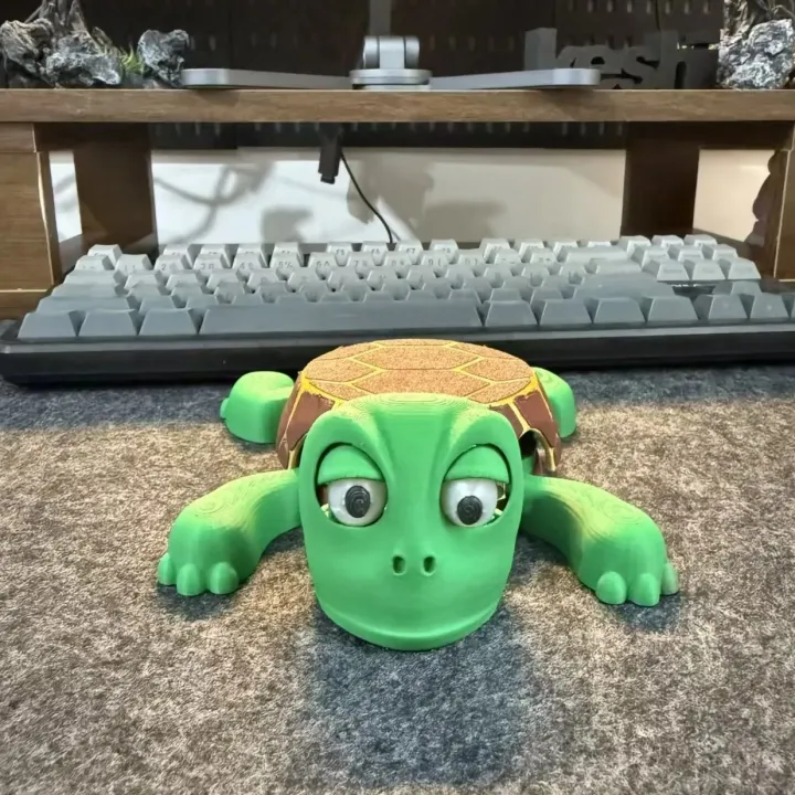 📦The Best Funny Gift Ever--3D Printing Funny Turtle Cup Holder By