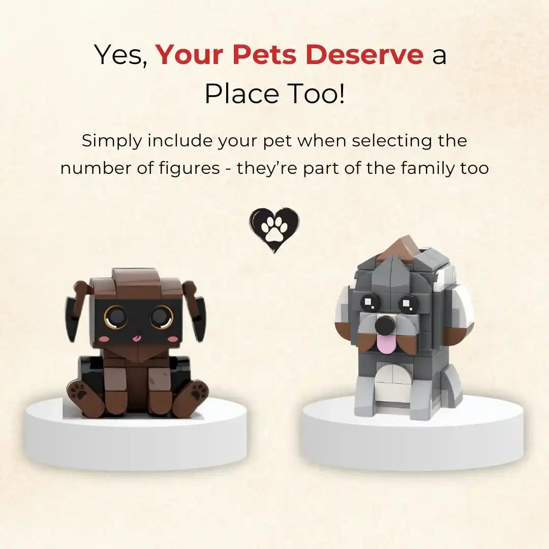 Custom Brick Set From Your Favorite Photo, Perfect Christmas Memory Gift, LEGO Sets