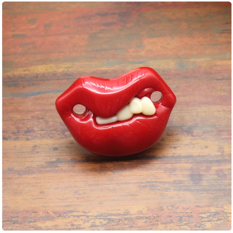 These Funny Teeth Baby Pacifiers Might Make Tough Parenting Times a Little More Tolerable