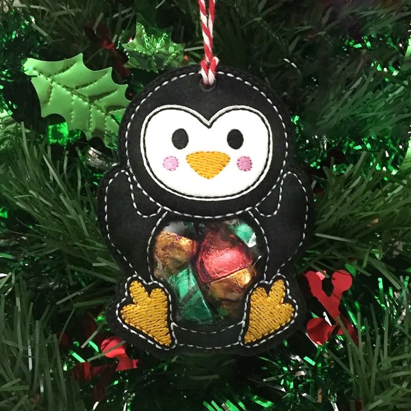 🎄Cute Peekaboo Snack Bag |  Perfect addition to Christmas