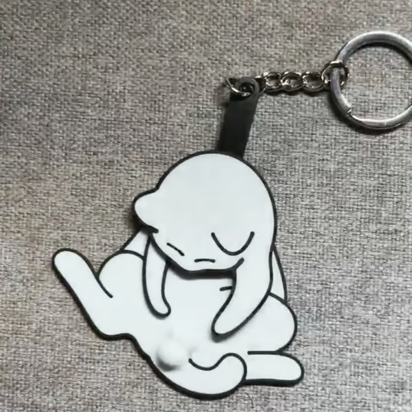 ✨Hot Sale 49% OFF--🤣Funny Wiggling Cat Keychain