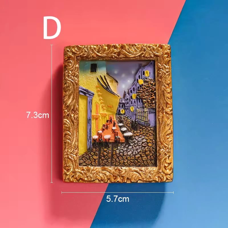 💖Last Day Sale 49% OFF💖Van Gogh Inspired Fridge Magnet Set