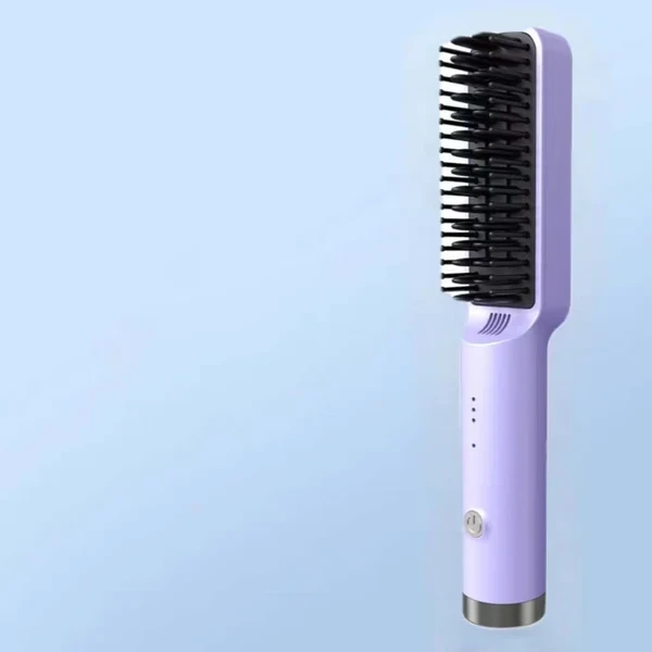 Portable cordless mini hair straightening comb U01