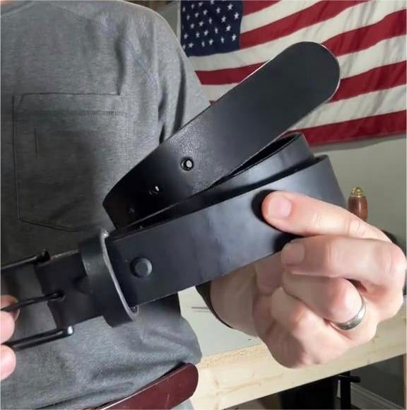 Limited Time Sale Only $25🔥Handmade full-grain leather belt