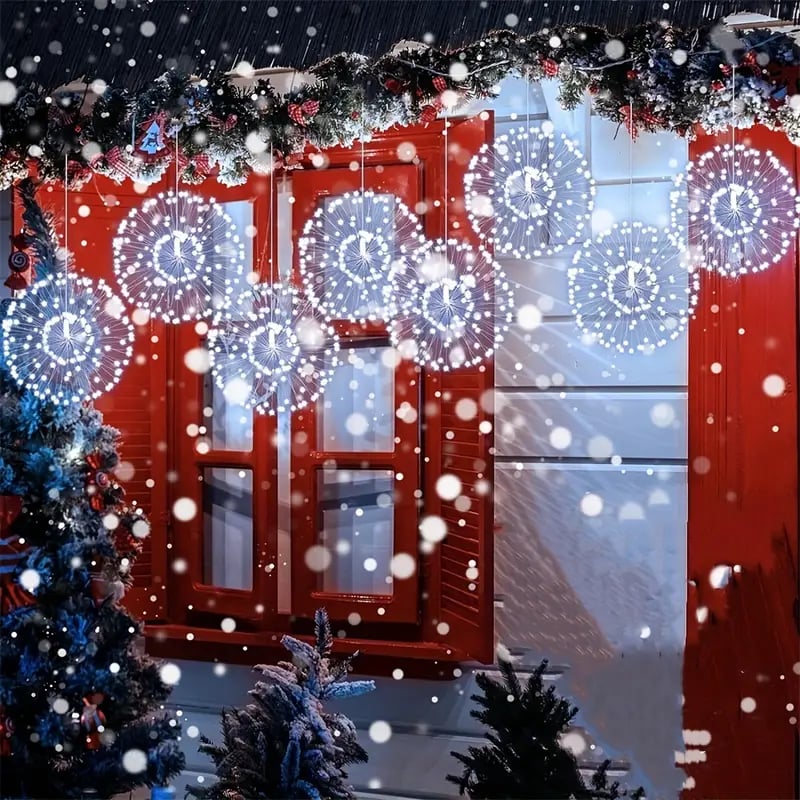 🎄Early Christmas Sale 49% OFF🎁Solar Twinkle Hanging Lights🎇