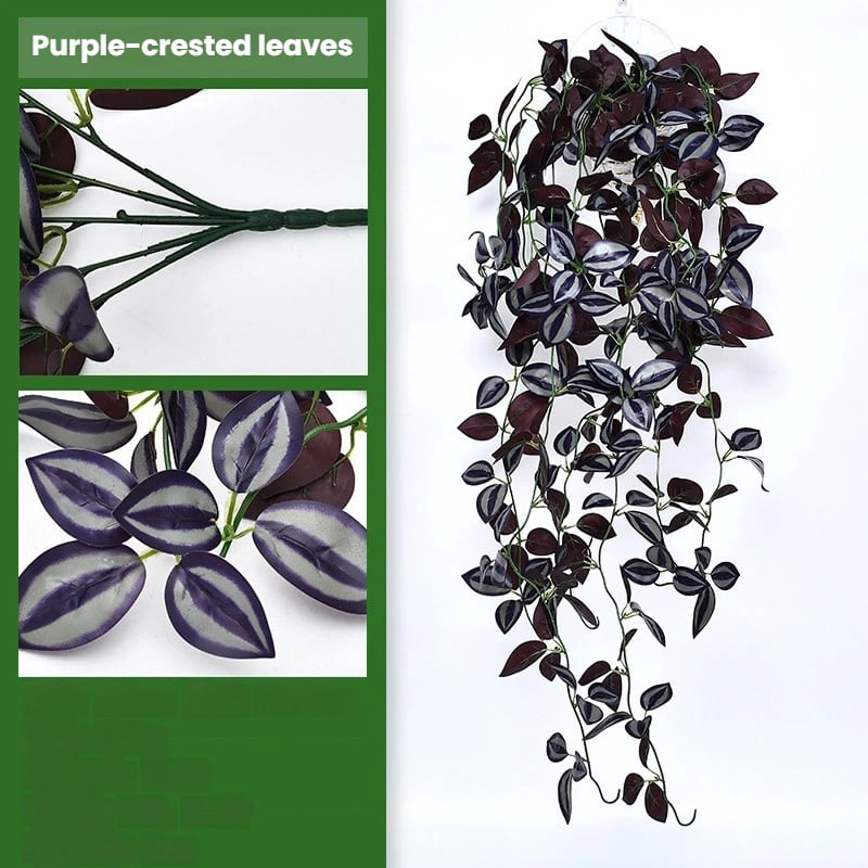 EverGreen Cascade! 3.6ft Faux Vine Trio--Easy to Grow Houseplant