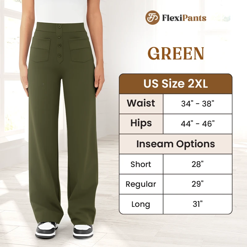 FlexPants - Women's Casual High Waist Stretch Pants