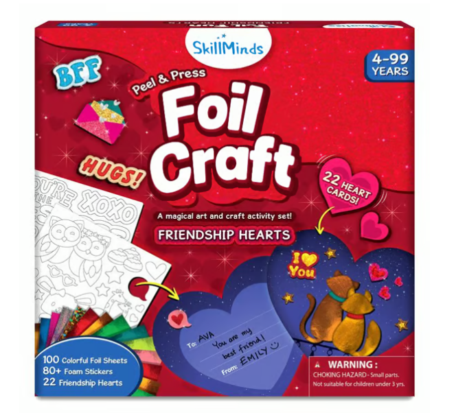 🔥LAST DAY 55% OFF- Foil Fun - Art & Craft Activity 🤲💓No Mess Art Kit