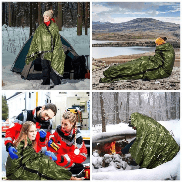 🔥🎁2024 New Year Hot Sale🎁 49% off🔥Emergency Waterproof keep warm Sleeping Bag