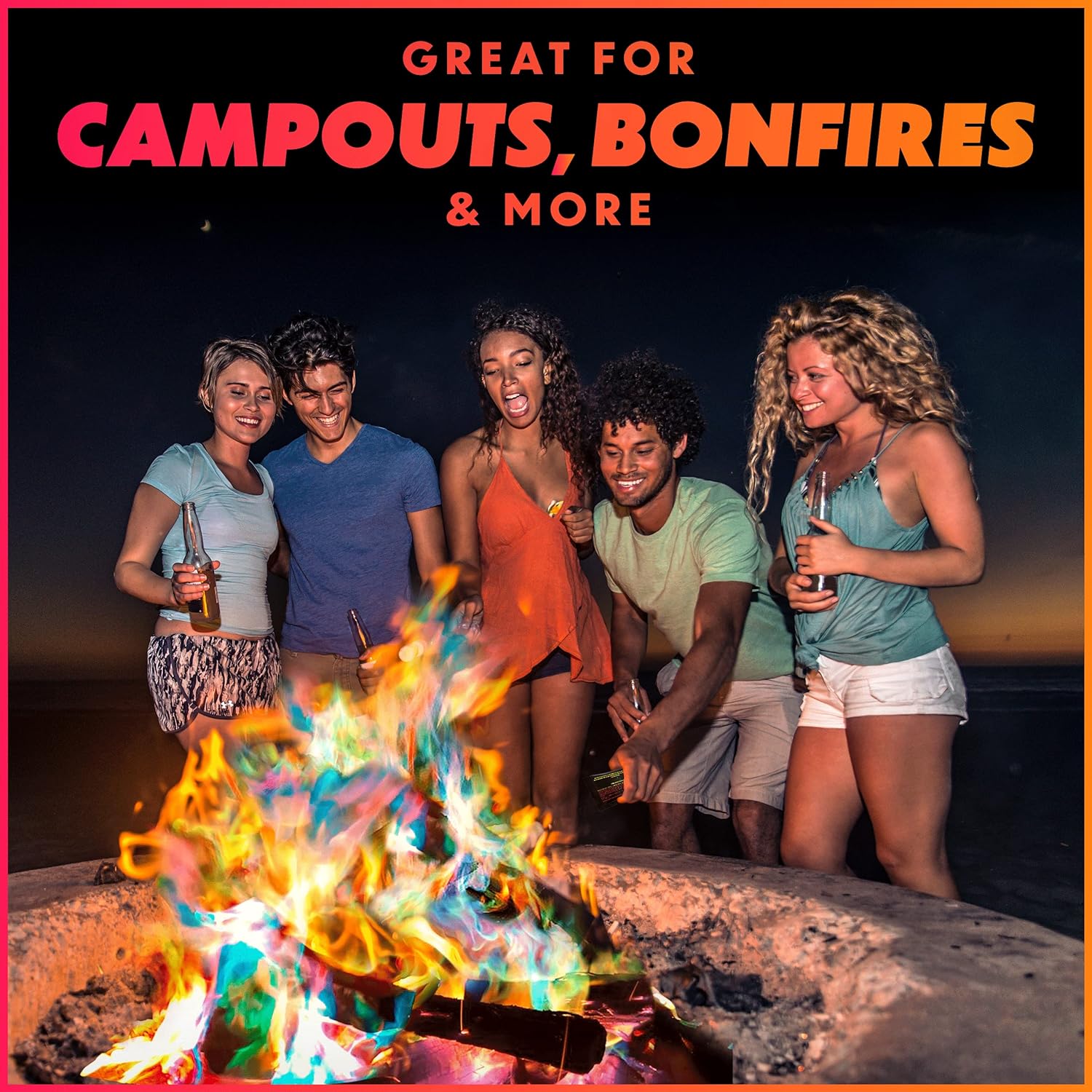 🏕️🔥Magic Fire - Color Changing Flame Powder🌈