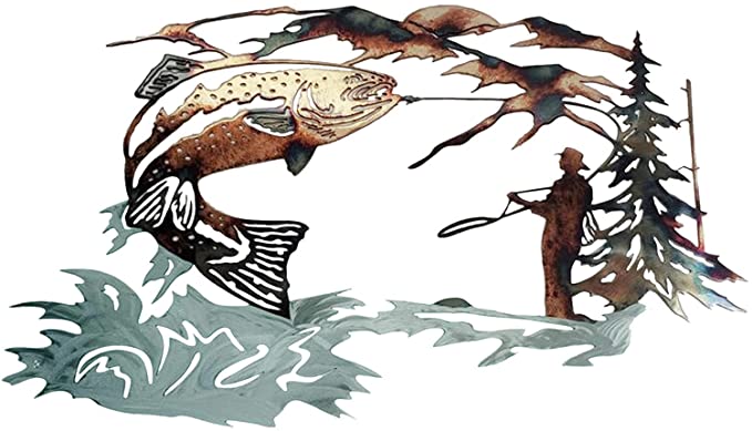 🎁2023-Christmas Hot Sale🎁47% OFF -Rustic Style Wild Animals Metal Wall Decoration Art