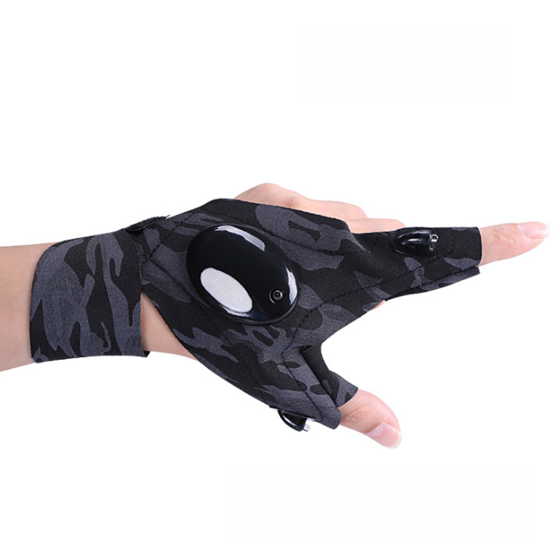 LED Gloves with Waterproof Lights