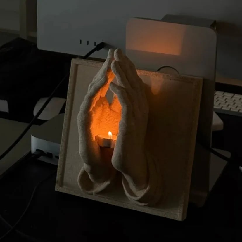 🙏Praying Hands--A Perfect Blend of Warmth and Wishes💖(✨Same as in the video)