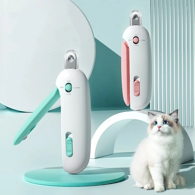 Adjustable round hole pet cat nail clipper does not hurt blood vessels, safe blind clipping